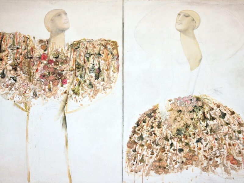 Art deko balerine (diptih)