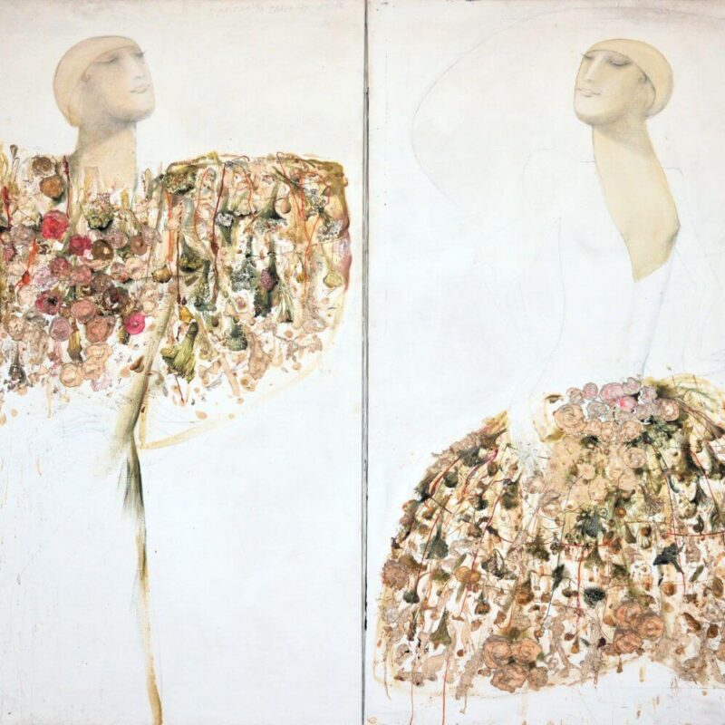 Art deko balerine (diptih)