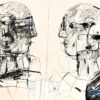 Pred, crtež, 1966. 100×70 cm