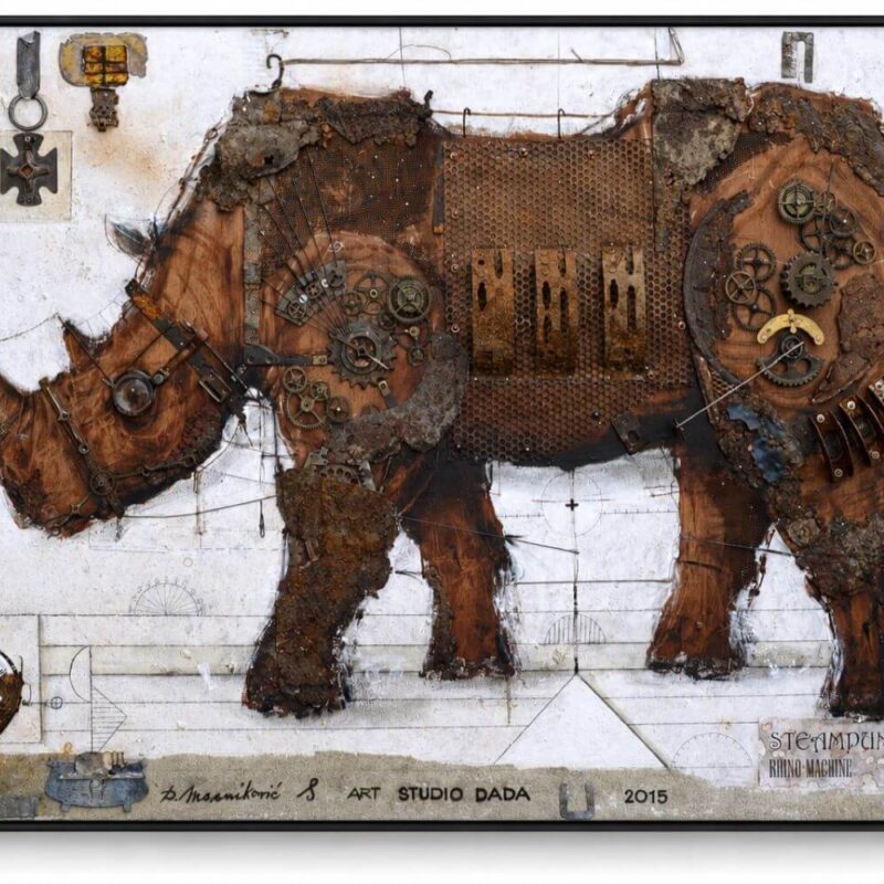 Steampunk Rhino mašina